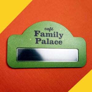 Бейдж металлический<br> Family Palace